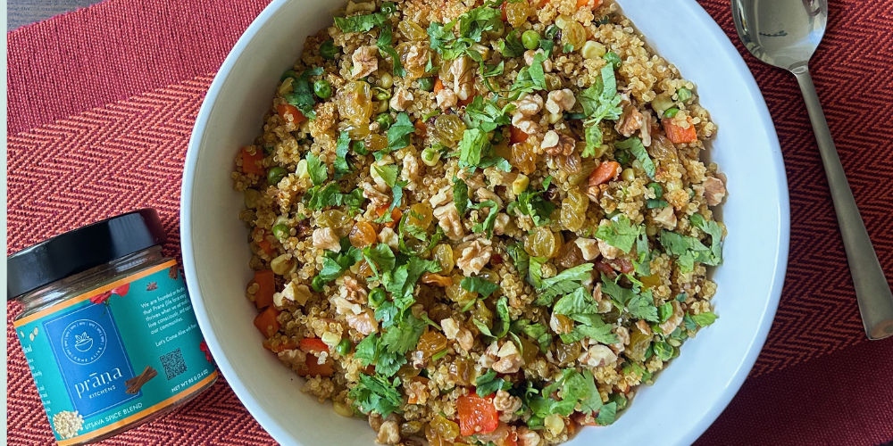 Quinoa Vegetable Medley with Utsava Spice Blend