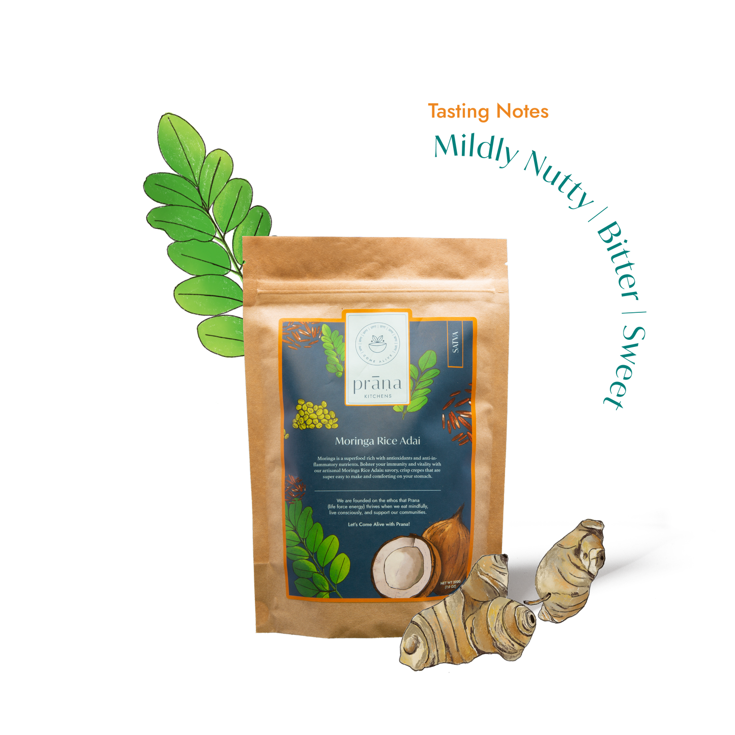 Moringa Rice Adai