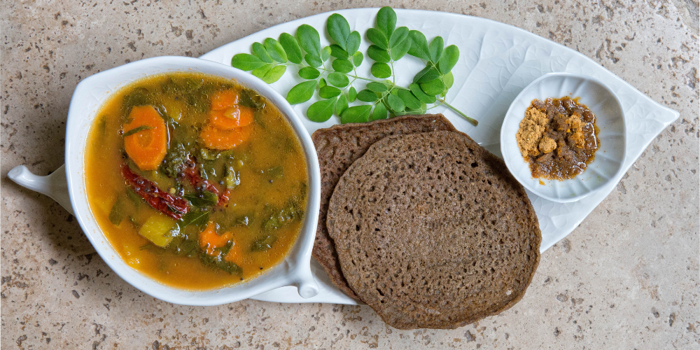 Vegetable Pulingari with Pulingari Podi