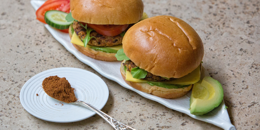 Chickpea Burger with Garam Masala