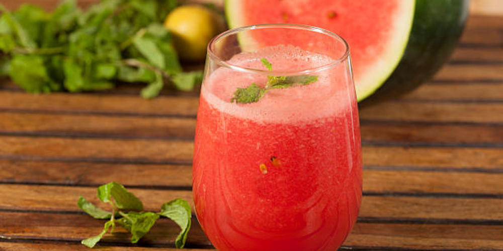 Watermelon Lemonade with Chukku KashAya