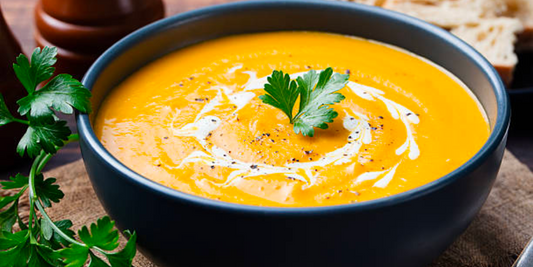 Veggie Soup with Garam Masala & Rasa Mela