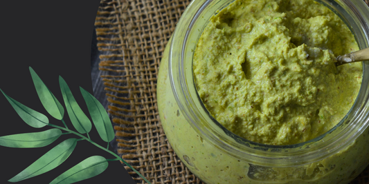 Zucchini Cilantro Chutney with Coconut Curry Masala