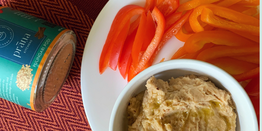 White Bean Dip with Pulingari Podi