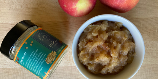 Applesauce with Prana Kitchens Chai Masala