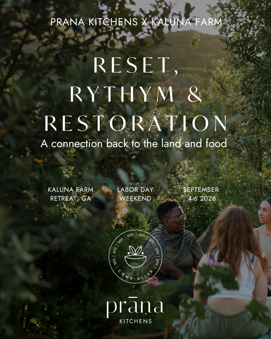 Reset, Rhythm & Restoration: An Immersive Ayurvedic Farm-to-Table Retreat